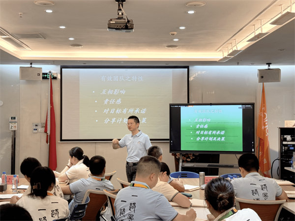 在团队中工作——广东博皓2024年年中培训