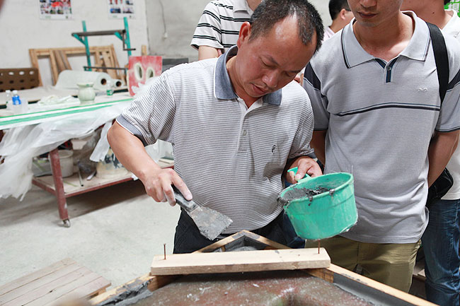 广州博皓玻璃钢模具制作培训班第五期实操篇